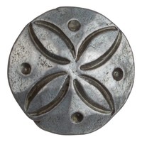 Siernagel 22 x 35mm - ronde kop - Pewter