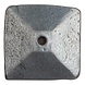 Good in Style Siernagel 24 x 24 x 35mm - piramide kop - Pewter Good in Style Siernagel 24 x 24 x 35mm - piramide kop - Pewter