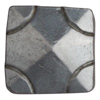 Siernagel 24 x 24 x 35mm - piramide kop - Pewter