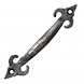 Good in Style Gietijzeren handgreep fleur-de-lis 115mm - pewter finish Good in Style Gietijzeren handgreep fleur-de-lis 115mm - pewter finish