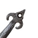 Good in Style Gietijzeren handgreep fleur-de-lis 115mm - pewter finish Good in Style Gietijzeren handgreep fleur-de-lis 115mm - pewter finish