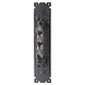 Ludlow Foundries Deurgreep gedraaid op een voetplaat van 31,5 cm Ludlow Foundries Deurgreep gedraaid op een voetplaat van 31,5 cm