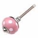 Good in Style Meubelknop 30 mm roze wit gestippeld Good in Style Meubelknop 30 mm roze wit gestippeld