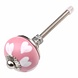 Good in Style Meubelknop 30 mm roze wit hartjes van porselein Good in Style Meubelknop 30 mm roze wit hartjes van porselein
