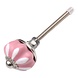 Good in Style Meubelknop 30 mm roze wit bloem van porselein Good in Style Meubelknop 30 mm roze wit bloem van porselein