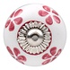 Good in Style Porseleinen meubelknop wit roze bloemetjes 30mm Good in Style Porseleinen meubelknop wit roze bloemetjes 30mm