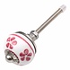Good in Style Porseleinen meubelknop wit roze bloemetjes 30mm Good in Style Porseleinen meubelknop wit roze bloemetjes 30mm