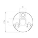 Good in Style Dummy stift 8mm voor deurkruk Good in Style Dummy stift 8mm voor deurkruk