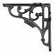 Good in Style Gietijzeren plankdrager GNER Small, blank gelakt Good in Style Gietijzeren plankdrager GNER Small, blank gelakt