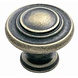 Fingertip Designs Ronde kastknop 32mm in Antiek Messing Fingertip Designs Ronde kastknop 32mm in Antiek Messing