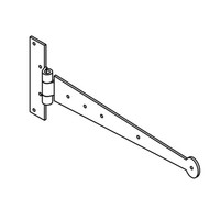 Smeedijzeren scharnier 46 cm van Ludlow foundries