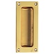 Carlisle Brass Verzonken handgreep rechthoekig, messing Carlisle Brass Verzonken handgreep rechthoekig, messing