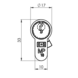 Eurospec Europrofiel Cilinder zwart gecoat Eurospec Europrofiel Cilinder zwart gecoat