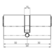 Eurospec Europrofiel Cilinder zwart gecoat Eurospec Europrofiel Cilinder zwart gecoat
