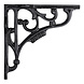 Good in Style Gietijzeren plankdrager zwart GNER klein Good in Style Gietijzeren plankdrager zwart GNER klein