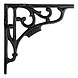 Good in Style Gietijzeren plankdrager zwart 'GNER' medium Good in Style Gietijzeren plankdrager zwart 'GNER' medium