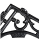 Good in Style Gietijzeren plankdrager GNER Large - zwart Good in Style Gietijzeren plankdrager GNER Large - zwart