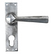 Good in Style Gietijzeren deurkruk op schild - cilinderslot - pc-maat 57 pewter Good in Style Gietijzeren deurkruk op schild - cilinderslot - pc-maat 57 pewter