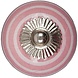 Good in Style Porseleinen meubelknop 40 mm roze wit gestreept Good in Style Porseleinen meubelknop 40 mm roze wit gestreept