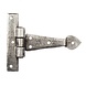 Good in Style Smeedijzeren scharnier punt 108mm - pewter finish Good in Style Smeedijzeren scharnier punt 108mm - pewter finish