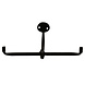 Good in Style Smeedijzeren wc-rolhouder dubbel rond Good in Style Smeedijzeren wc-rolhouder dubbel rond