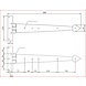Good in Style Smeedijzeren scharnier punt 380mm Good in Style Smeedijzeren scharnier punt 380mm