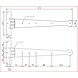 Good in Style Smeedijzeren scharnier rond 380mm Good in Style Smeedijzeren scharnier rond 380mm