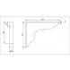 Good in Style Gietijzeren plankdrager Appel 154 x 206mm - Blank gelakt Good in Style Gietijzeren plankdrager Appel 154 x 206mm - Blank gelakt