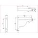 Good in Style Gietijzeren plankdrager Krul Good in Style Gietijzeren plankdrager Krul