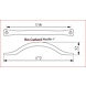 Good in Style Gietijzeren rustieke greep boog 173mm Good in Style Gietijzeren rustieke greep boog 173mm