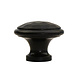 Good in Style Gietijzeren meubelknop 42 mm - hamerslag + zwarte lak Good in Style Gietijzeren meubelknop 42 mm - hamerslag + zwarte lak