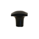 Good in Style Gietijzeren meubelknop vierkant 31 mm - hamerslag + zwarte lak Good in Style Gietijzeren meubelknop vierkant 31 mm - hamerslag + zwarte lak