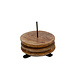 Gifts Amsterdam Onderzetters mango op pin-houder - 6 stuks Gifts Amsterdam Onderzetters mango op pin-houder - 6 stuks
