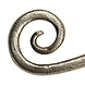 Good in Style Gietijzeren raamgreep krul - pewter Good in Style Gietijzeren raamgreep krul - pewter