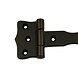 Good in Style Gietijzeren scharnier zwart 130 x 57 mm Good in Style Gietijzeren scharnier zwart 130 x 57 mm