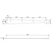 Good in Style Smeedijzeren sierscharnier punt 466mm Good in Style Smeedijzeren sierscharnier punt 466mm