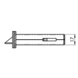 Eurospec Eenvoudig loopslot links/rechts - zwaar geveerd. Messing/Rvs. Eurospec Eenvoudig loopslot links/rechts - zwaar geveerd. Messing/Rvs.