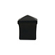 Good in Style Gietijzeren meubelknop piramide - 24 x 24 mm zwart Good in Style Gietijzeren meubelknop piramide - 24 x 24 mm zwart