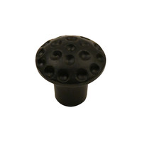 Gietijzeren meubelknop rond 34 mm