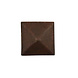 Good in Style Meubelknop 24x24 mm piramide roest Good in Style Meubelknop 24x24 mm piramide roest