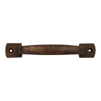 Meubelgreep 150 mm Industrial roest, gietijzer