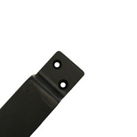 Meubelgreep 200 mm Industrial zwartgelakt