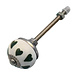 Good in Style Meubelknop 30mm wit met groene hartjes Good in Style Meubelknop 30mm wit met groene hartjes