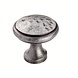 Ludlow Foundries Smeedijzeren kastdeurknop 30mm - pewter finish Ludlow Foundries Smeedijzeren kastdeurknop 30mm - pewter finish
