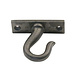 Good in Style Gietijzeren plafondhaak 60x21x5mm - blank gelakt Good in Style Gietijzeren plafondhaak 60x21x5mm - blank gelakt