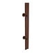 Intersteel Schuifdeurgreep 800 x 40 mm antiek finish (roest) Intersteel Schuifdeurgreep 800 x 40 mm antiek finish (roest)