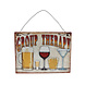 Gifts Amsterdam Wandbordje "Group Therapy" metaal 20x15cm Gifts Amsterdam Wandbordje "Group Therapy" metaal 20x15cm