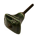 Good in Style Porseleinen knop vierkant groen/zwart Good in Style Porseleinen knop vierkant groen/zwart