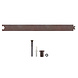 Intersteel Tussenrail 45cm in antiek finish Intersteel Tussenrail 45cm in antiek finish