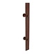Intersteel Deurgreep plat 40x4cm tbv schuifdeuren in antiek finish Intersteel Deurgreep plat 40x4cm tbv schuifdeuren in antiek finish